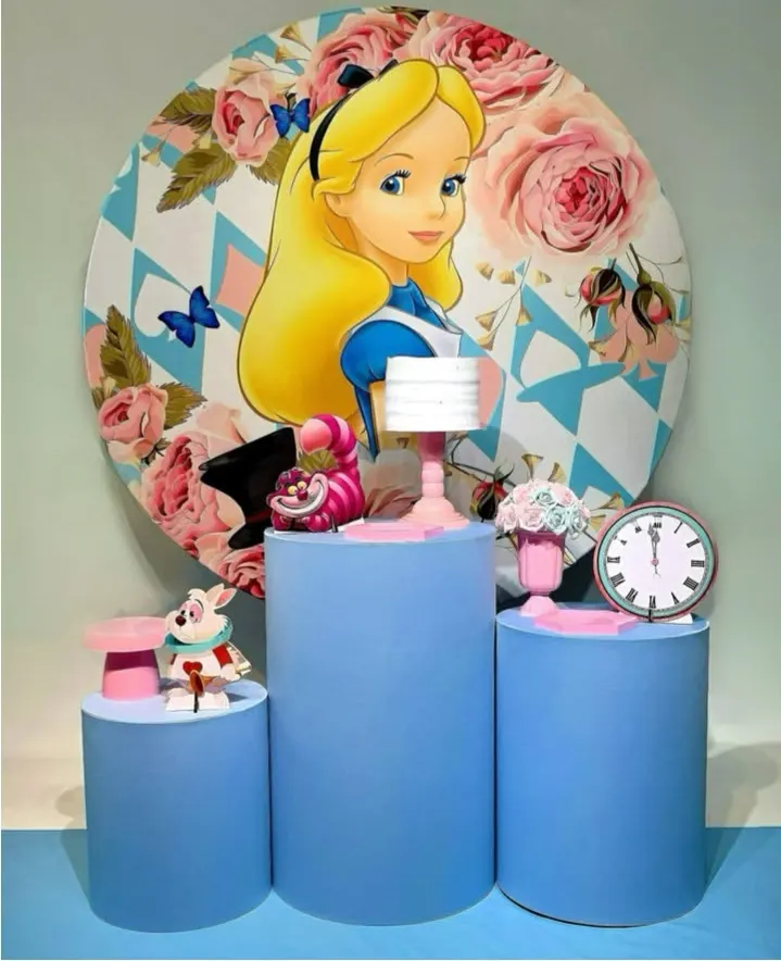 Kit Bronze Alice No País da Maravilhas