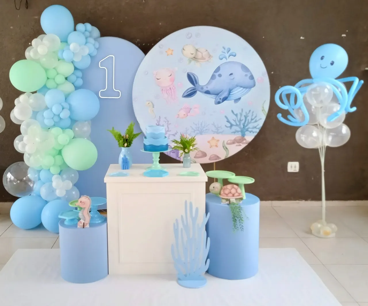 Kit Ouro Fundo Do Mar